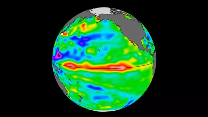 NASA探测到巨大海洋涌浪，厄尔尼诺或回归