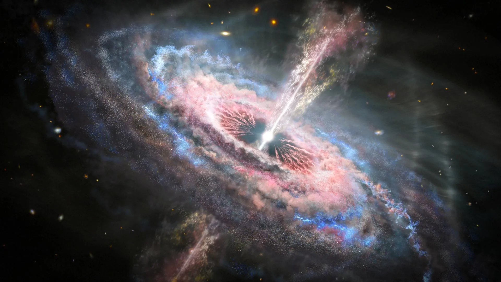 大爆炸后不应出现的古老类星体