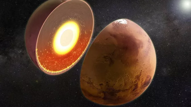火星内部惊现巨大热源