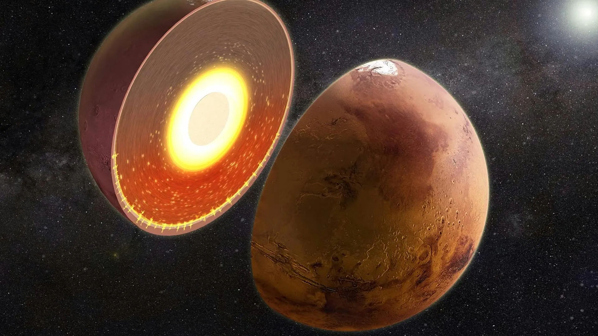 火星内部惊现巨大热源