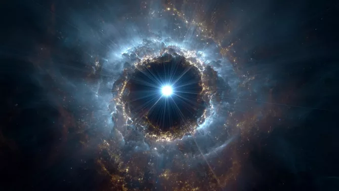 宇宙神秘嗡鸣或源自130亿年前暗星