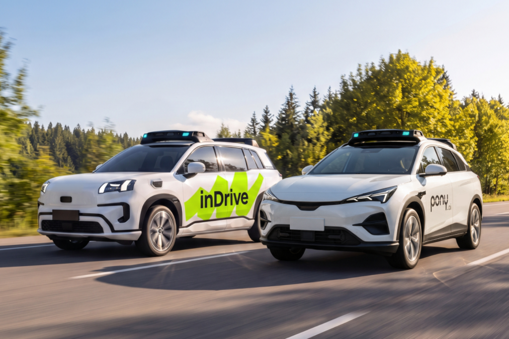inDrive携手小马智行、英伟达,拟2027年在哈萨克斯坦测试自动驾驶出租车