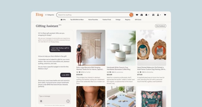 Etsy在ChatGPT中推出应用,持续推进AI布局